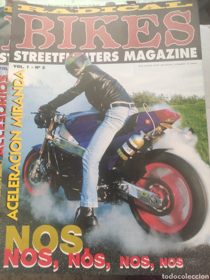 Autos und Motorr&auml;der: REVISTA MOTOCICLISMO RADICAL BIKES VOL 1 N&ordm; 5 ACELERACION MIRANDA