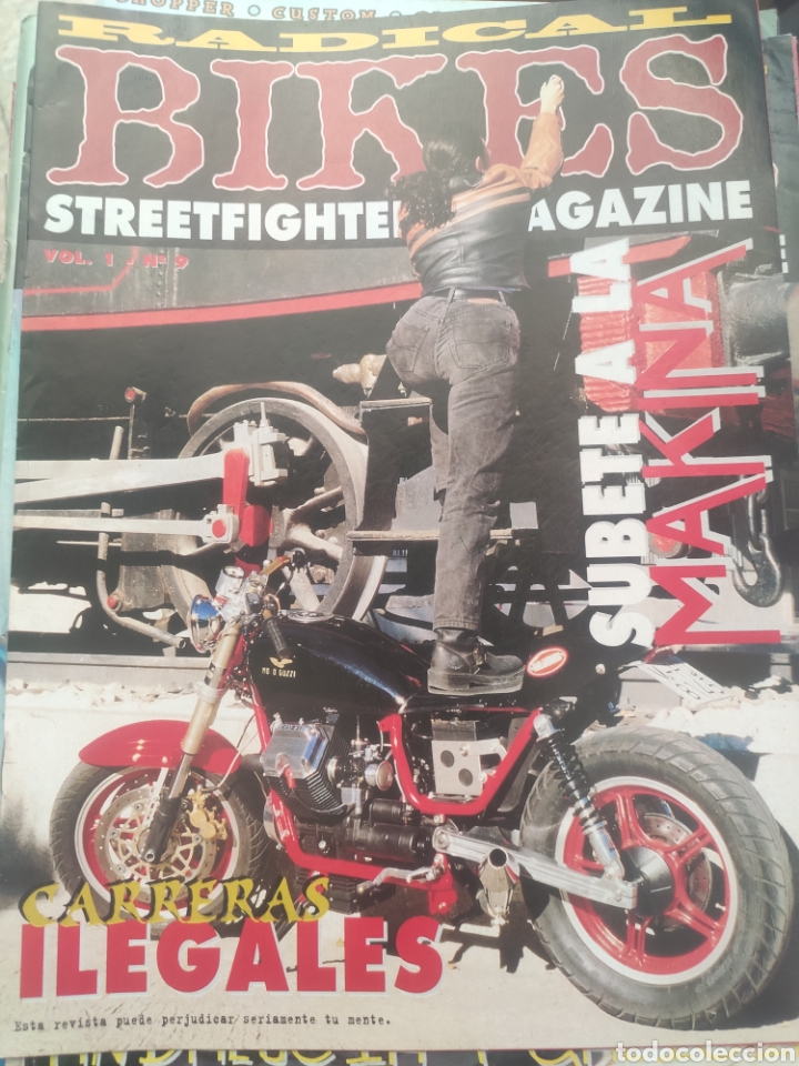 Autos und Motorr&auml;der: REVISTA MOTOCICLISMO RADICAL BIKES VOL 1 N&ordm; 9 CARRERAS ILEGALES
