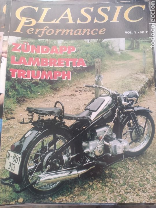 Autos und Motorr&auml;der: REVISTA MOTOCICLISMO CLASSIC PERFORMANCE VOL 1 N&ordm; 7