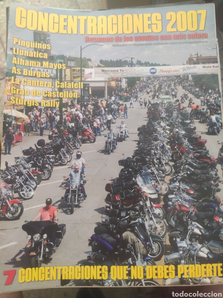 Autos und Motorr&auml;der: REVISTA CONCENTRACIONES MOTERAS 2007 PINGUINOS LLUNATICA ALHAMA MAYOS AS BURGAS LA CANTERA CALAFELL
