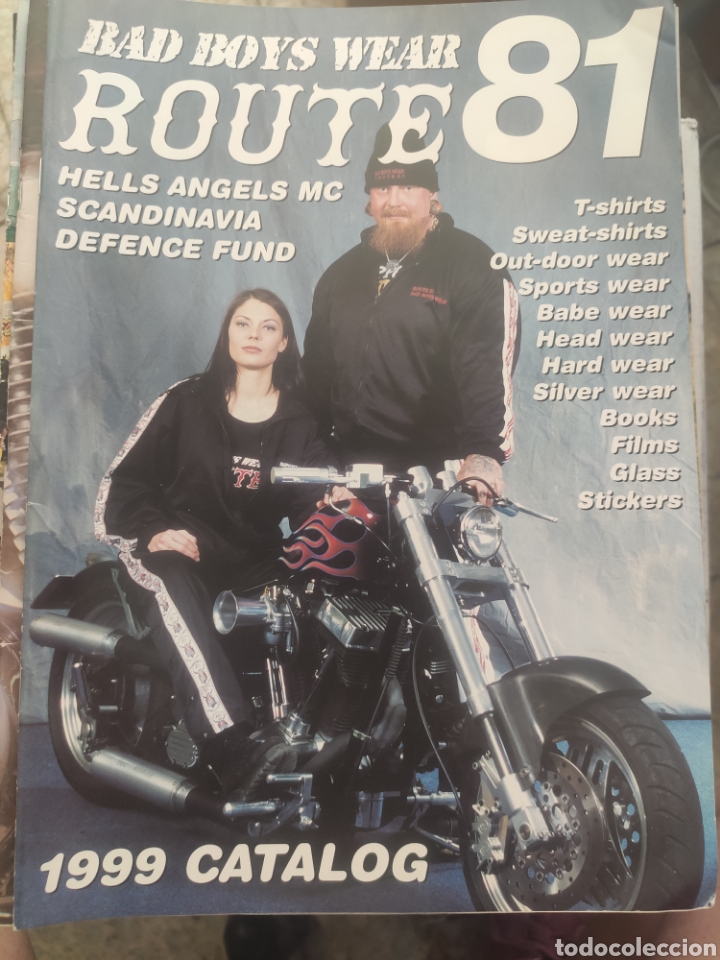 Coches y Motocicletas: REVISTA MOTOCICLISMO ROUTE 81 1999 CATALOGO BAD BAYS WEAR
