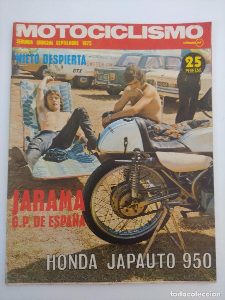Cars and Motorcycles: REVISTA MOTOCICLISMO/SEGUNDA QUINCENA DE SEPTIEMBRE 1973/POSTER PHIL READ.