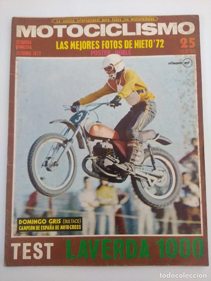 Cars and Motorcycles: REVISTA MOTOCICLISMO/SEGUNDA QUINCENA DE OCTUBRE 1972/LAVERDA 1000.