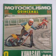 Coches y Motocicletas: REVISTA MOTOCICLISMO/PRIMERA QUINCENA DE NOVIEMBRE 1972/DERBI COYOTE/POSTER SUBCAMPEONES DE ESPAÑA.