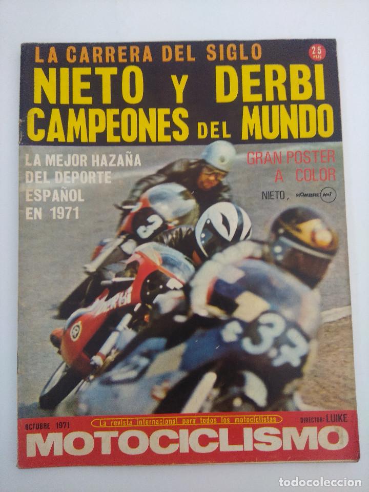 Voitures et Motocyclettes: REVISTA MOTOCICLISMO/OCTUBRE DE 1971.