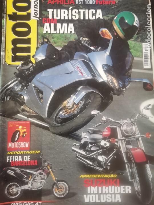 Coches y Motocicletas: 2001 REVISTA MOTO JORNAL -APRILIA RST 1000 FUTURA - SUZUKI INTRUDER VOLUSIA- FERIA BARCLONA