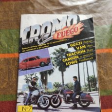 Coches y Motocicletas: REVISTA CROMO & FUEGO N.7 AÑO 1987. Lote 349970429