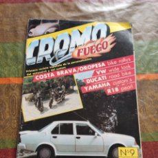 Coches y Motocicletas: REVISTA CROMO & FUEGO N.9 AÑO 1987. Lote 349971984