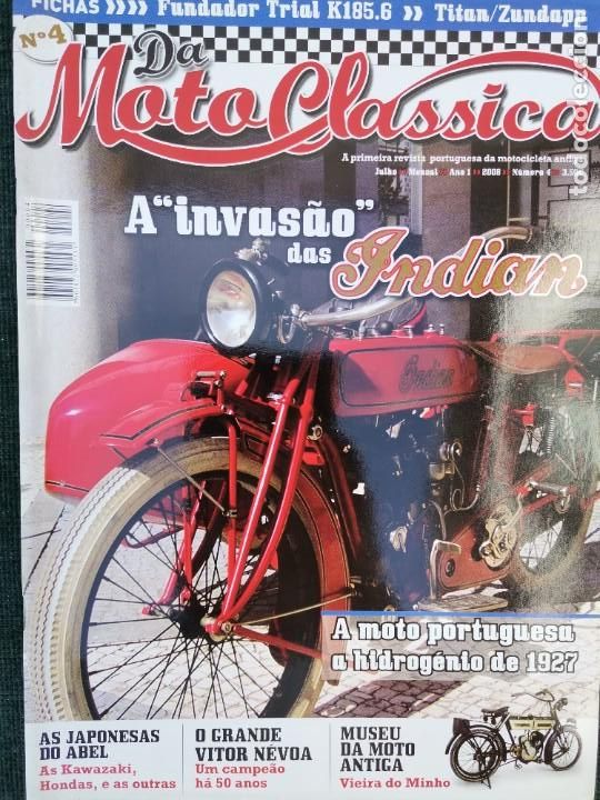 Automobili e Motociclette: N&ordm;4 2008 REVISTA MOTO CLASSICA - A MOTO PORTUGUESA A HIDROGENIO 1927 - VITOR N&Eacute;VOA