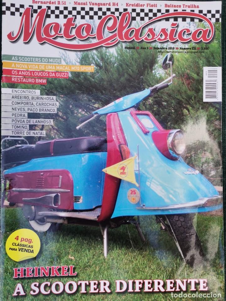 Automobili e Motociclette: N&ordm;26 2010 REVISTA MOTO CLASSICA - A LEBRE DE SANGALHOS - MOBYLETTE - GS 100 PARIS DAKAR