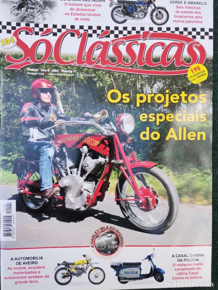 Automobili e Motociclette: N&ordm;104 2018 REVISTA MOTO CLASSICA - OS PROJETOS ESPECIAIS DO ALLEN - CASAL CARINA