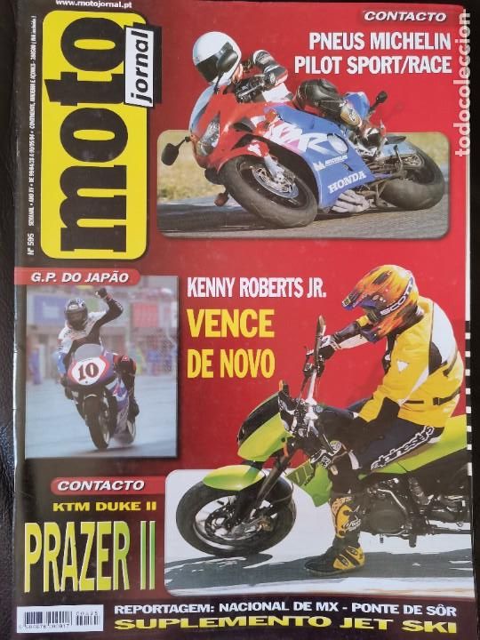 Automobili e Motociclette: 1999 REVISTA MOTO JORNAL - GP DO JAPON - KTM DUKE II - KENNY ROBERTS JR