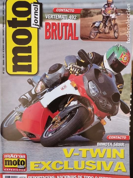 Automobili e Motociclette: 1999 REVISTA MOTO JORNAL - BIMOTA SB8R - VERTEMATI 492 - BIMOTA SB8R