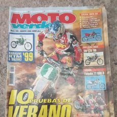 Coches y Motocicletas: REVISTA MOTO VERDE Nº 241 AGOSTO 1998