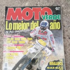 Coches y Motocicletas: REVISTA MOTO VERDE Nº 186 ENERO 1994. Lote 357584015