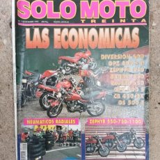 Coches y Motocicletas: REVISTA SOLO MOTO TREINTA Nº 118 DICIEMBRE 1992. Lote 357978600