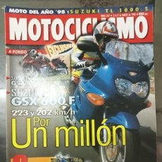 Coches y Motocicletas: REVISTA MOTOCICLISMO Nº 1567 MARZO 1998. Lote 358483530
