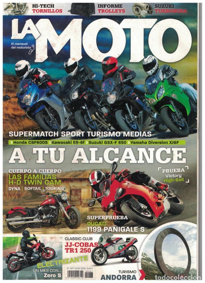 Automobili e Motociclette: (CA-018) - LA MOTO N&ordm; 267 - JULIO 2012