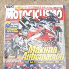 Coches y Motocicletas: REVISTA MOTOCICLISMO Nº 1645 AGOSTO 1999. Lote 358535380