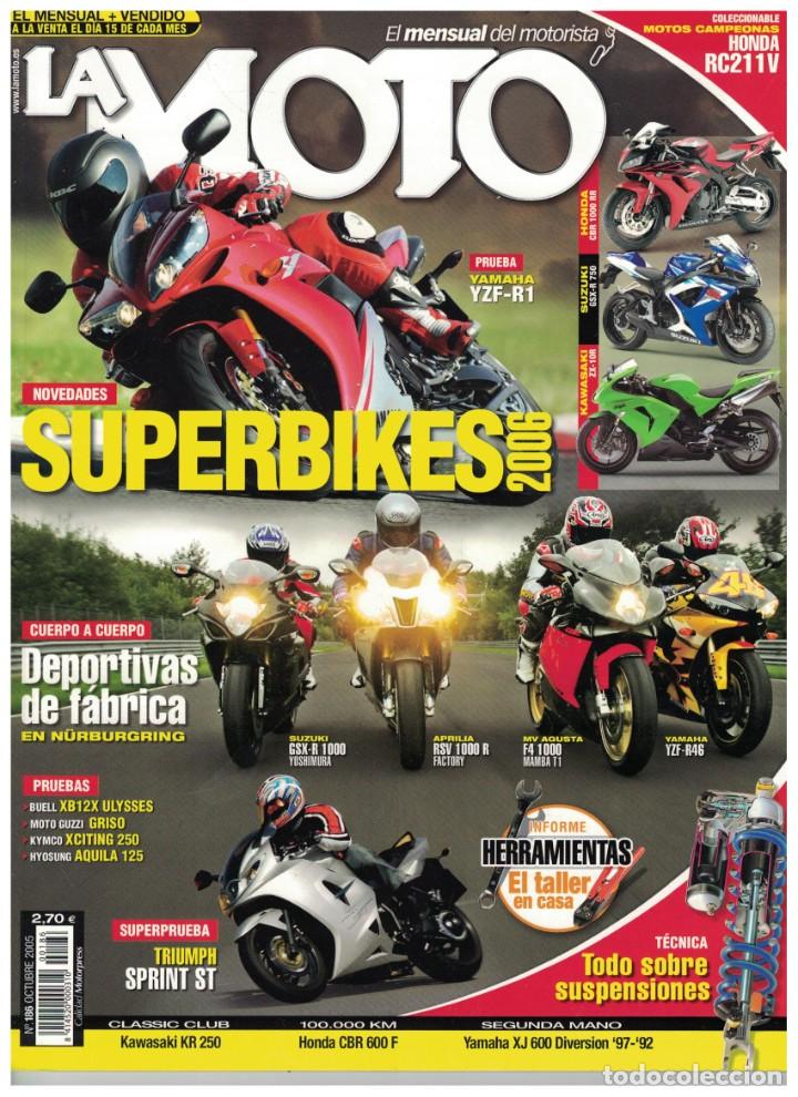 Automobili e Motociclette: (CA-018) - LA MOTO N&ordm; 186 - OCTUBRE 2005
