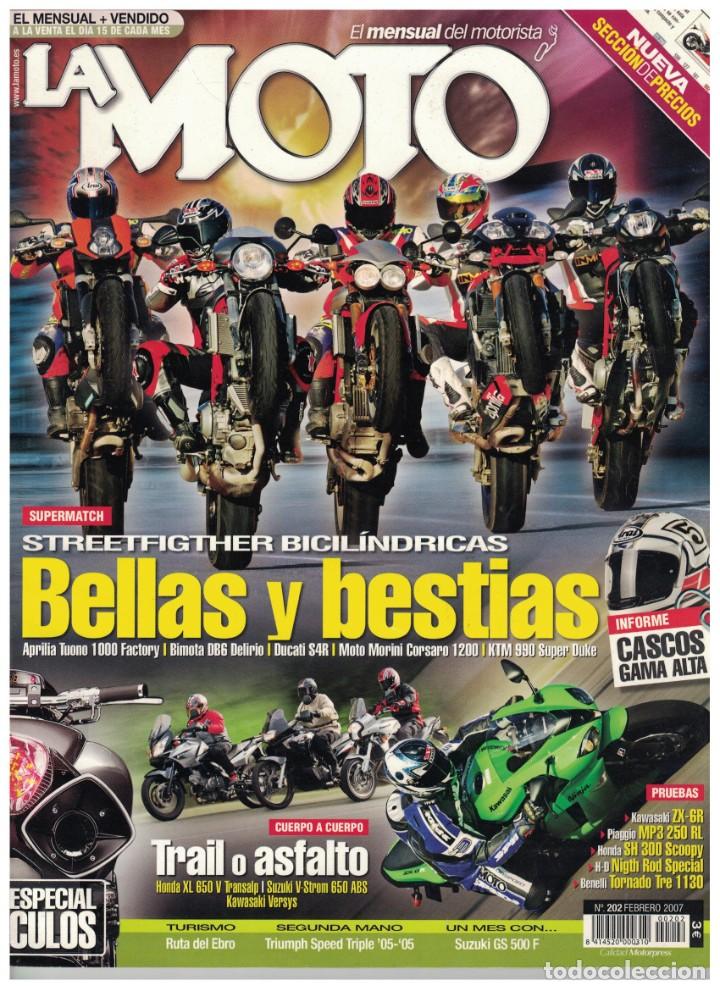 Automobili e Motociclette: (CA-018) - LA MOTO N&ordm; 202 - FEBRERO 2007