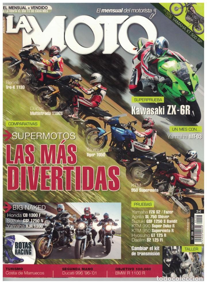 Automobili e Motociclette: (CA-018) - LA MOTO N&ordm; 206 - JUNIO 2007