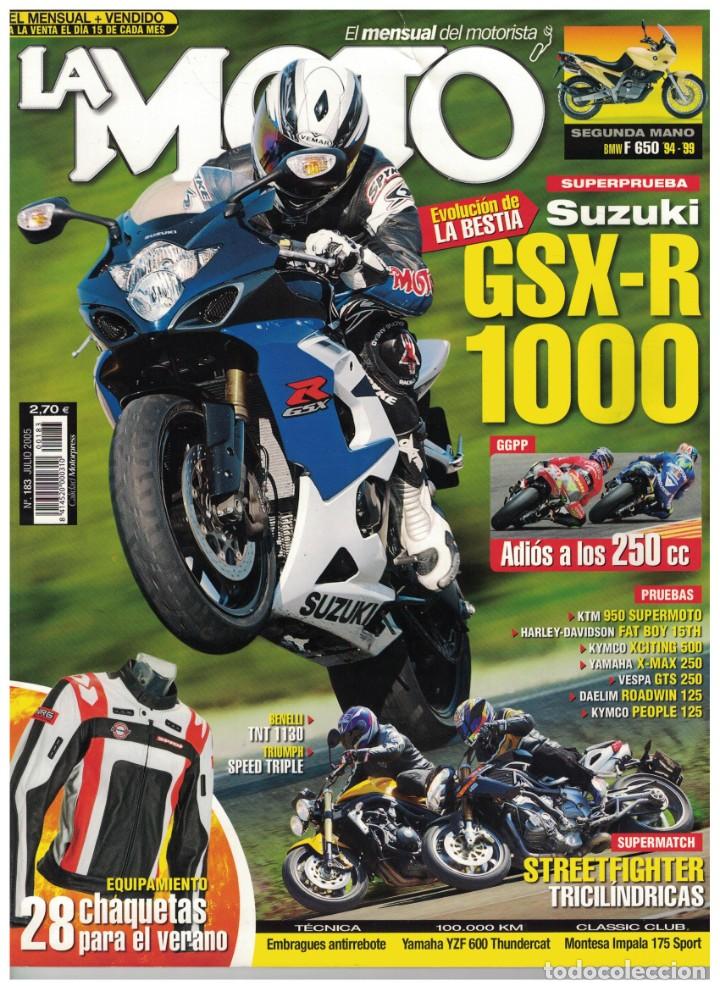 Automobili e Motociclette: (CA-018) - LA MOTO N&ordm; 183 - JULIO 2005