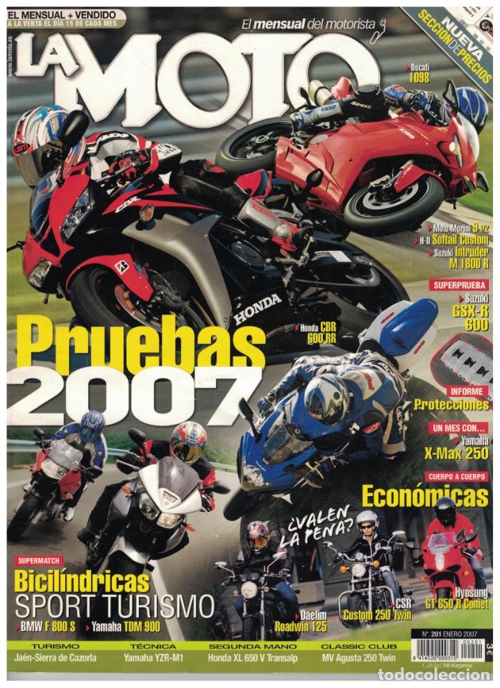 Automobili e Motociclette: (CA-018) - LA MOTO N&ordm; 201 - ENERO 2007