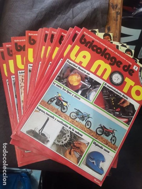 Autos und Motorr&auml;der: 14 REVISTAS BRICOLAGE DE LA MOTO - NUMERO 1 A 6 Y NUMERO 41 A 48