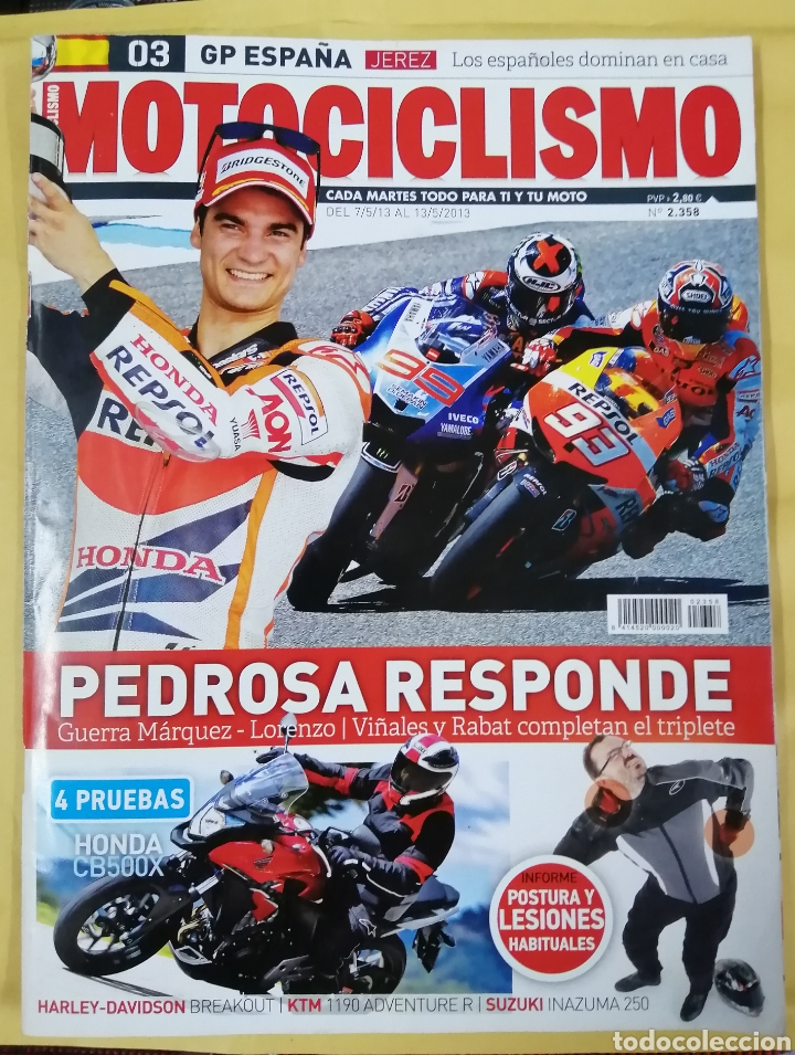 Autos und Motorr&auml;der: REVISTA MOTOCICLISMO N&Uacute;MERO 2358