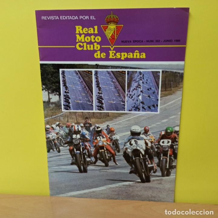 Automobili e Motociclette: REVISTA - REAL MOTO CLUB DE ESPA&Ntilde;A - NUEVA EPOCA - NUM 352 - JUNIO 1980