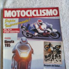 Coches y Motocicletas: MOTOCICLISMO. Nº 999. AÑO 1987. GP ESPAÑA CROSS-500. BIMOTA YB-5. SUZUKI DR-600 DJEBEL. JJ-CO.. LEER