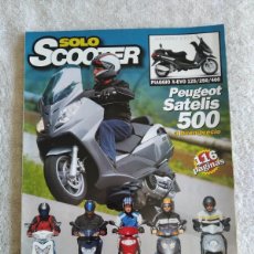 Coches y Motocicletas: SOLO SCOOTER. Nº 94. AÑO 2008. PEUGEOT SATELIS 500. PIAGGIO X-EVO 125/250/400. SUZUKI BURGMAN.. LEER. Lote 364423431