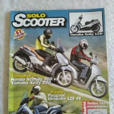 Coches y Motocicletas: SOLO SCOOTER. Nº 93. AÑO 2008. HONDA SCOOPY 300 VS. PRUEBA: PEUGEOT GEOPOLIS 125 4V. YAMAHA X.. LEER. Lote 364423766