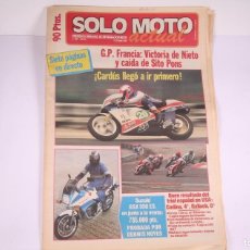 Coches y Motocicletas: PERIÓDICO SEMANAL DE INFORMACIÓN - SOLO MOTO ACTUAL Nº 433 - AÑO 1984. Lote 364651591