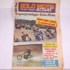 Coches y Motocicletas: PERIÓDICO SEMANAL DE INFORMACIÓN - SOLO MOTO ACTUAL Nº 454 - AÑO 1984. Lote 364682876