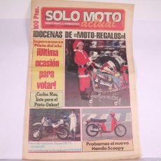 Coches y Motocicletas: PERIÓDICO SEMANAL DE INFORMACIÓN - SOLO MOTO ACTUAL Nº 461 - AÑO 1984. Lote 364684341