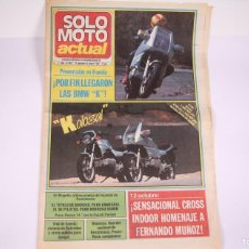 Coches y Motocicletas: PERIÓDICO SEMANAL DE INFORMACIÓN - SOLO MOTO ACTUAL Nº 398 - AÑO 1983. Lote 364722251