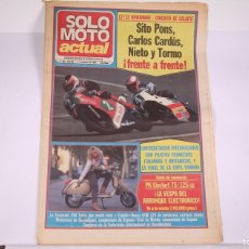 Coches y Motocicletas: PERIÓDICO SEMANAL DE INFORMACIÓN - SOLO MOTO ACTUAL Nº 403 - AÑO 1983. Lote 364722886