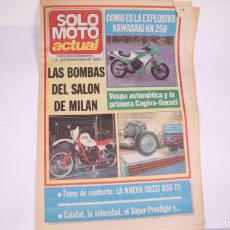 Coches y Motocicletas: PERIÓDICO SEMANAL DE INFORMACIÓN - SOLO MOTO ACTUAL Nº 407 - AÑO 1983. Lote 364723371