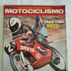 Coches y Motocicletas: MOTOCICLISMO. AÑO 1971. LO GANA TODO NIETO, POLICAMPEÓN DE ESPAÑA. PRUEBA: PUCH TRIVEL. FÓRMU.. LEER. Lote 365260866
