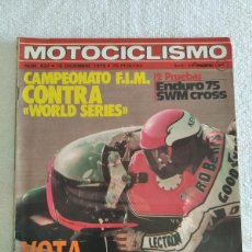 Coches y Motocicletas: MOTOCICLISMO. Nº 637. AÑO 1979. LUIS RICART: UN FILÓSOFO DE LA MOTO. PRUEBA: MONTESA ENDURO 7.. LEER. Lote 365275401