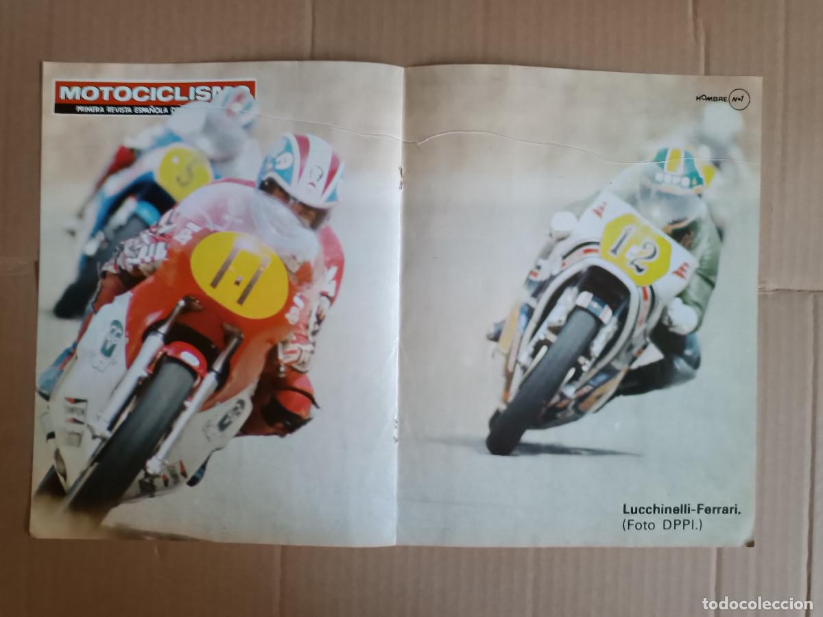 Cars and Motorcycles: POSTER REVISTA MOTOCICLISMO N&ordm; 573 A&Ntilde;O 1978. LUCCHINBELLI-FERRARI.