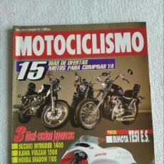 Coches y Motocicletas: MOTOCICLISMO. Nº 1295. AÑO 1992. PRUEBA: BIMOTA TESI E.S.. SUZUKI INTRUDER 1400. KAWA VULCAN... LEER