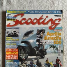 Coches y Motocicletas: FÓRMULA SCOOTING. Nº 12. AÑO 2002. APRILIA ARRECIFE 500. PRUEBA: PIAGGIO X-9 AMALFI 180. HOND.. LEER. Lote 366368706