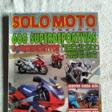 Coches y Motocicletas: SOLO MOTO TREINTA. Nº 150. AÑO 1995. YAMAHA FZR 600R. HONDA CBR 600F. KAWASAKI ZX-6R. DUCATI... LEER. Lote 366428116