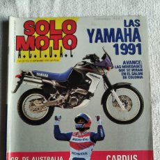 Coches y Motocicletas: SOLO MOTO ACTUAL. Nº 749. AÑO 1990. GRAN PREMIO DE AUSTRALIA. COPA SUZUKI. PRESALÓN DE COLONI.. LEER. Lote 366579106