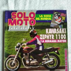 Coches y Motocicletas: SOLO MOTO ACTUAL. Nº 832. AÑO 1992. KAWASAKI ZEPHIR 1100. YAMAHA TZR 80 RR. TROFEO RFME VELOC.. LEER. Lote 366591501