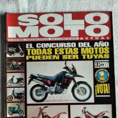 Coches y Motocicletas: SOLO MOTO ACTUAL. Nº 916. AÑO 1993. YAMAHA DT-80. MOTO CROSS 250. LA VELOCIDAD EN ARGENTINA.... LEER. Lote 366592221