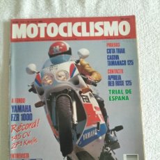 Coches y Motocicletas: MOTOCICLISMO. Nº 1117. AÑO 1989. PRUEBA: CAGIVA TAMANACO 125. APRILIA ROSE 125. TRIAL DE ESPA.. LEER. Lote 366686176
